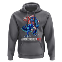 Dinosaur 4th of July Hoodie Funny Boys Kids Patriotic - Wonder Print Shop