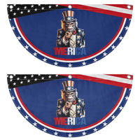Bigfoot Merica Patriotic Fan Flag American Flag 4th Of July Uncle Sam