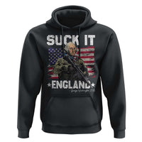 Suck It England Funny 4th of July George Washington 1776 Hoodie - Wonder Print Shop