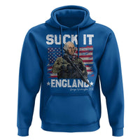 Suck It England Funny 4th of July George Washington 1776 Hoodie - Wonder Print Shop