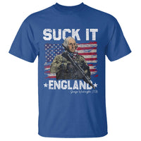 Suck It England Funny 4th of July George Washington 1776 T Shirt - Wonder Print Shop