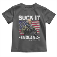 Suck It England Funny 4th of July George Washington 1776 Toddler T Shirt - Wonder Print Shop