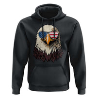 American Flag Patriotic Eagle Hoodie 4th of July - Wonder Print Shop