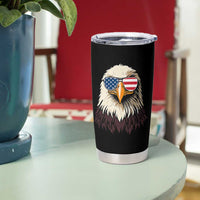 American Flag Patriotic Eagle Tumbler Cup 4th of July - Wonder Print Shop
