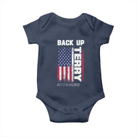 Back It Up Terry Put It In Reverse Baby Onesie Funny 4th of July Patriotic American Flag - Wonder Print Shop