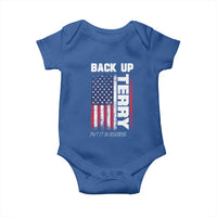 Back It Up Terry Put It In Reverse Baby Onesie Funny 4th of July Patriotic American Flag - Wonder Print Shop