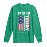 Back It Up Terry Put It In Reverse Long Sleeve Shirt Funny 4th of July Patriotic American Flag - Wonder Print Shop