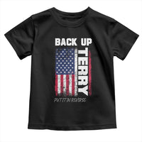 Back It Up Terry Put It In Reverse Toddler T Shirt Funny 4th of July Patriotic American Flag - Wonder Print Shop
