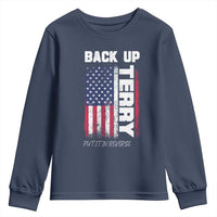 Back It Up Terry Put It In Reverse Youth Sweatshirt Funny 4th of July Patriotic American Flag - Wonder Print Shop