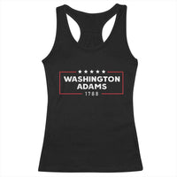 4th July George Washington 1788 Racerback Tank Top Retro President Campaign - Wonder Print Shop