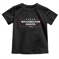 4th July George Washington 1788 Toddler T Shirt Retro President Campaign - Wonder Print Shop