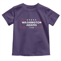 4th July George Washington 1788 Toddler T Shirt Retro President Campaign - Wonder Print Shop