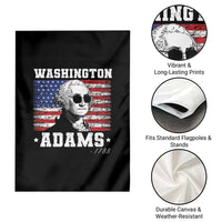 George Washington 1788 Garden Flag Funny 4th of July Retro President Campaign USA Flag - Wonder Print Shop