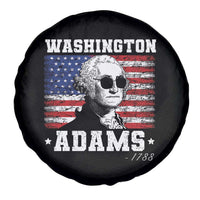 George Washington 1788 Spare Tire Cover Funny 4th of July Retro President Campaign USA Flag - Wonder Print Shop