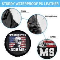 George Washington 1788 Spare Tire Cover Funny 4th of July Retro President Campaign USA Flag - Wonder Print Shop