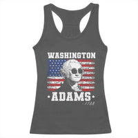 George Washington 1788 Racerback Tank Top Funny 4th of July Retro President Campaign USA Flag - Wonder Print Shop