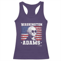 George Washington 1788 Racerback Tank Top Funny 4th of July Retro President Campaign USA Flag - Wonder Print Shop
