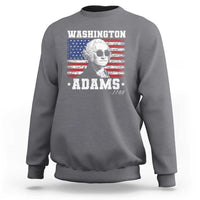 George Washington 1788 Sweatshirt Funny 4th of July Retro President Campaign USA Flag - Wonder Print Shop