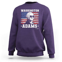 George Washington 1788 Sweatshirt Funny 4th of July Retro President Campaign USA Flag - Wonder Print Shop