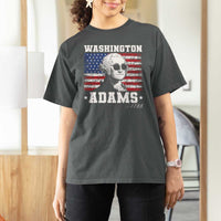 George Washington 1788 T Shirt For Women Funny 4th of July Retro President Campaign USA Flag - Wonder Print Shop