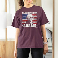 George Washington 1788 T Shirt For Women Funny 4th of July Retro President Campaign USA Flag - Wonder Print Shop