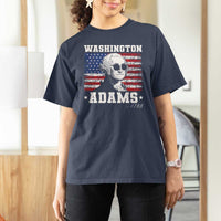 George Washington 1788 T Shirt For Women Funny 4th of July Retro President Campaign USA Flag - Wonder Print Shop