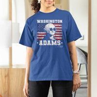 George Washington 1788 T Shirt For Women Funny 4th of July Retro President Campaign USA Flag - Wonder Print Shop