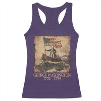 Vintage George Washington Racerback Tank Top 4th Of July Patriotic Gift - Wonder Print Shop