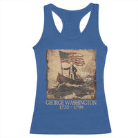 Vintage George Washington Racerback Tank Top 4th Of July Patriotic Gift - Wonder Print Shop