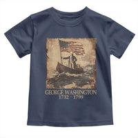 Vintage George Washington Toddler T Shirt 4th Of July Patriotic Gift - Wonder Print Shop