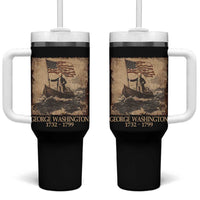 Vintage George Washington Tumbler With Handle 4th Of July Patriotic Gift - Wonder Print Shop