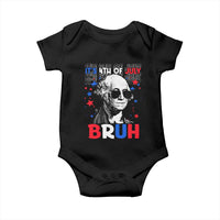 4th of July George Washington Bruh Baby Onesie - Wonder Print Shop