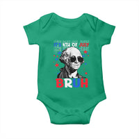 4th of July George Washington Bruh Baby Onesie - Wonder Print Shop