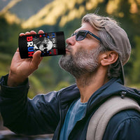 4th of July George Washington Bruh 4 in 1 Can Cooler Tumbler - Wonder Print Shop