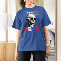 4th of July George Washington Bruh T Shirt For Women - Wonder Print Shop