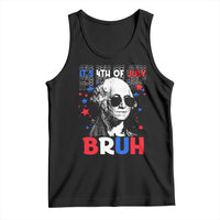 4th of July George Washington Bruh Tank Top - Wonder Print Shop