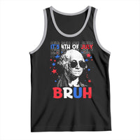 4th of July George Washington Bruh Tank Top - Wonder Print Shop