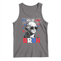 4th of July George Washington Bruh Tank Top - Wonder Print Shop