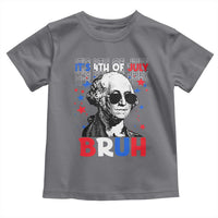4th of July George Washington Bruh Toddler T Shirt - Wonder Print Shop