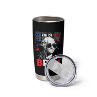 4th of July George Washington Bruh Tumbler Cup - Wonder Print Shop
