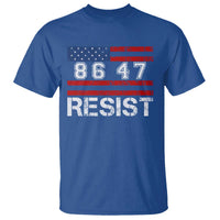 8647 Resist T Shirt Retro Social Justice American Flag - Wonder Print Shop