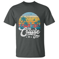 On Cruise Time T Shirt Retro Summer Vacation Cruising - Wonder Print Shop