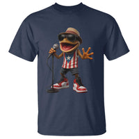Coqui Puerto Rican Flag T Shirt Taino Boricua Frog Singing - Wonder Print Shop