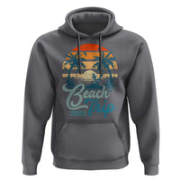 Beach Trip 2025 Hoodie Summer Vacation Vintage 70's Retro TS10