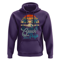 Beach Trip 2025 Hoodie Summer Vacation Vintage 70's Retro TS10