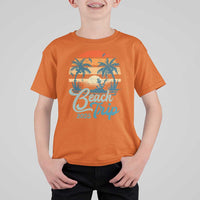 Beach Trip 2025 T Shirt For Kid Summer Vacation Vintage 70's Retro TS10