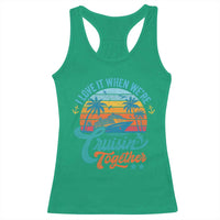 Cruising Matching Racerback Tank Top I Love It Cruisin Together Cruise Squad - Wonder Print Shop
