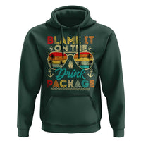 Funny Cruise Hoodie Blame it on The Cruise Package Cruising Matching - Wonder Print Shop