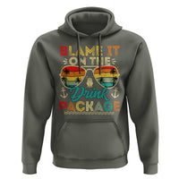 Funny Cruise Hoodie Blame it on The Cruise Package Cruising Matching - Wonder Print Shop