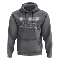 Life Happens The Beach Helps Hoodie Coastal Ocean Therapy Cute Summer Vibes - Wonder Print Shop